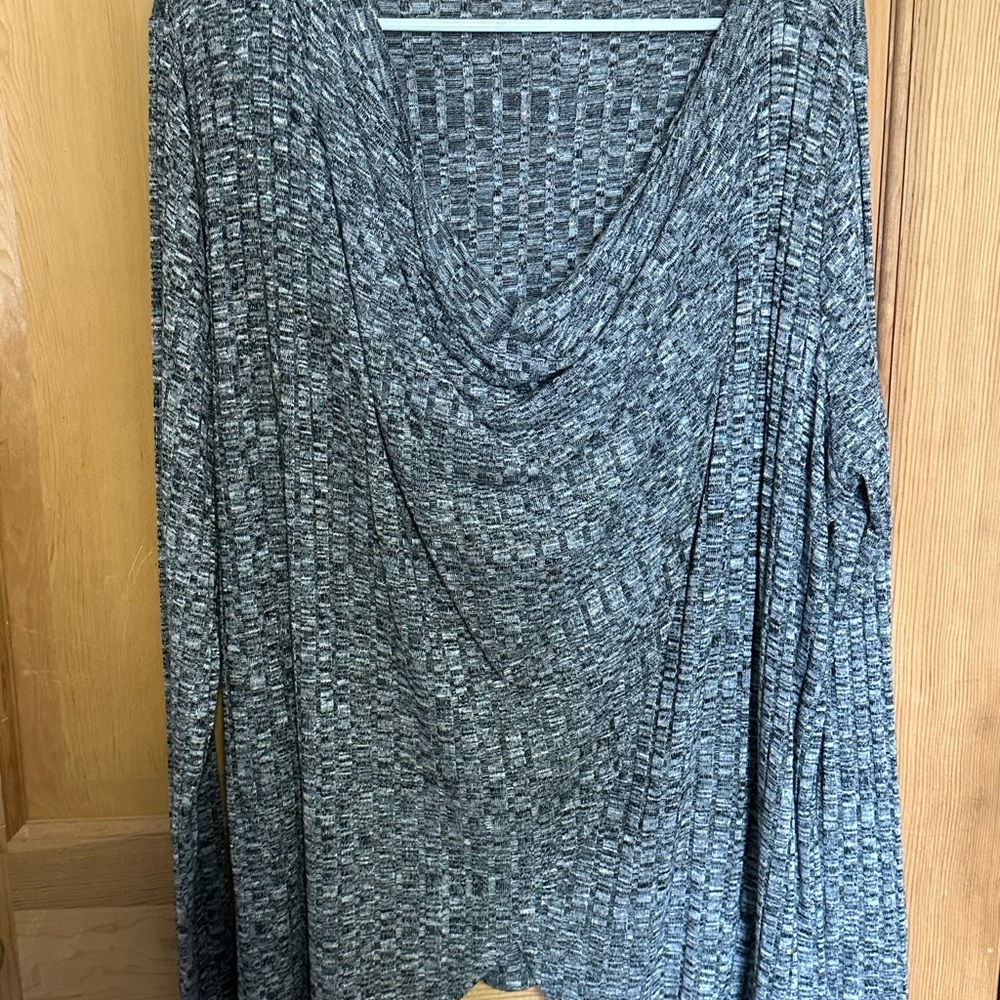 Maurices Charcoal Knit Top